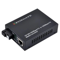 Медіаконвертер FoxGate EC-Q-1G-1SM-1550nm-20 Медіаконвертер FoxGate EC-Q-1G-1SM-1550nm-20