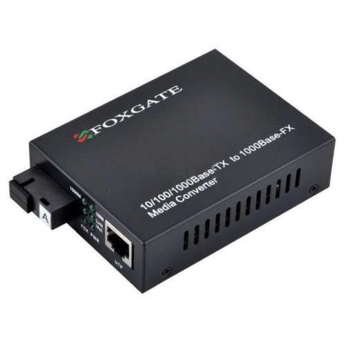 Медіаконвертер FoxGate EC-Q-1G-1SM-1550nm-20