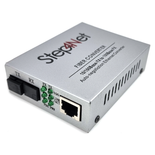 Медіаконвертер Step4Net MC-D-0,1-1SM-1310nm-20 Медіаконвертер Step4Net MC-D-0,1-1SM-1310nm-20