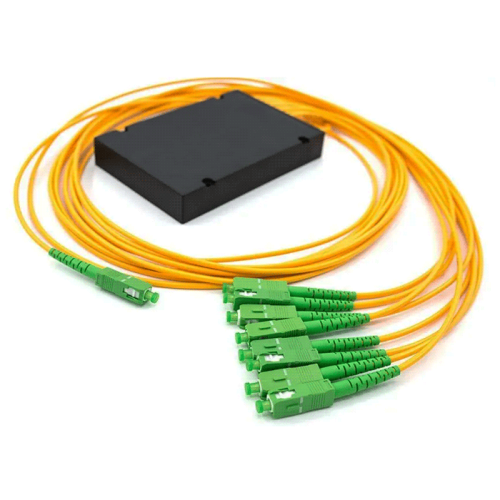 Дільник PLC (ABS) 1x8-SC/АPC-2,0 мм-1,0 м Дільник PLC (ABS) 1x8-SC/АPC-2,0 мм-1,0 м